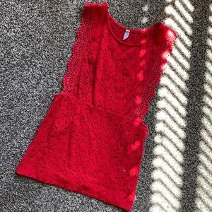 Free people lace tank